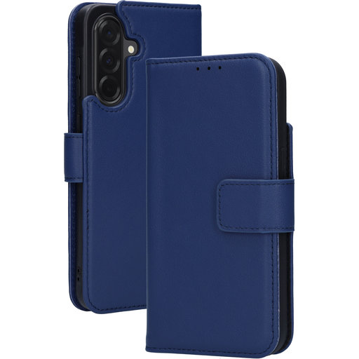 Leather Wallet Case Samsung Galaxy A36 Blue
