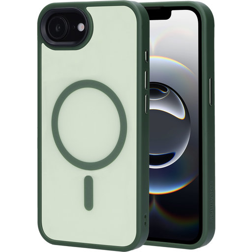 Hardcover Apple iPhone 16e Satin Green(Magsafe Compatible)