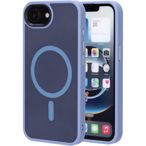 Hardcover Apple iPhone 16e Satin Light Blue(Magsafe Compatible)