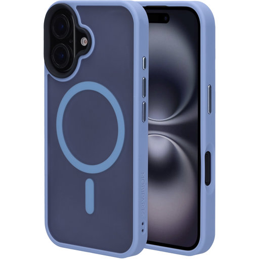 Hardcover Apple iPhone 16 Satin Light Blue(Magsafe Compatible)