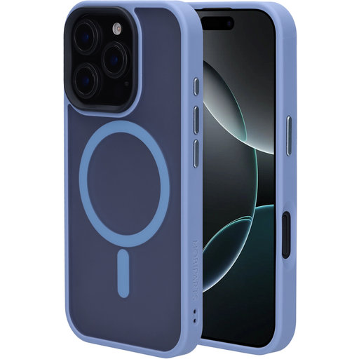 Hardcover Apple iPhone 16 Pro Satin Light Blue(Magsafe Compatible)