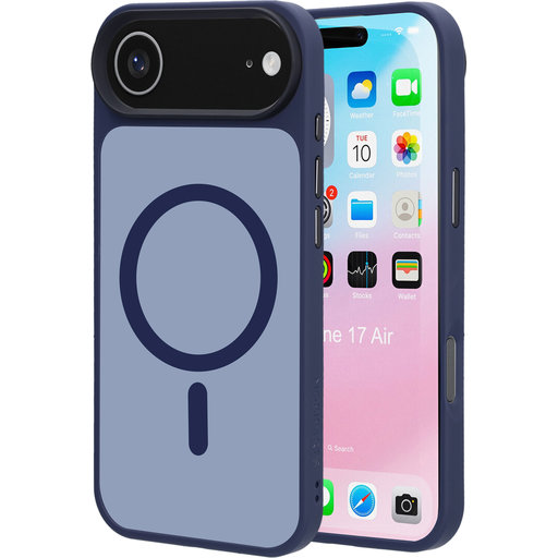 Hardcover Apple iPhone Air Satin Blue (Magsafe Compatible)