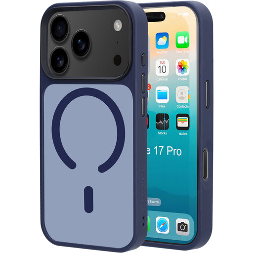 Hardcover Apple iPhone 17 Pro Satin Blue (Magsafe Compatible)