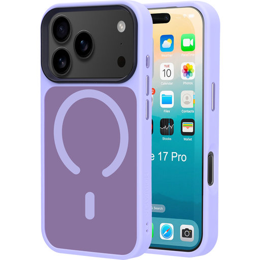 Hardcover Apple iPhone 17 Pro Satin Lila (Magsafe Compatible)