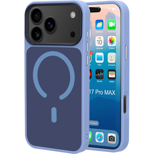 Hardcover Apple iPhone 17 Pro Max Satin Light Blue (Magsafe Compatible)