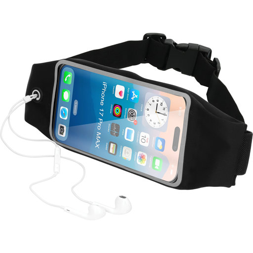 Comfort Fit Sport Belt Apple iPhone 17 Pro Max Black