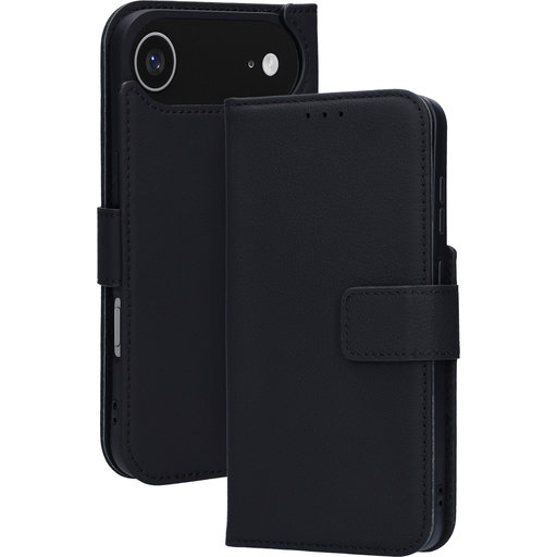 Leather Wallet Case Apple iPhone Air  Black (MagSafe Compatible)