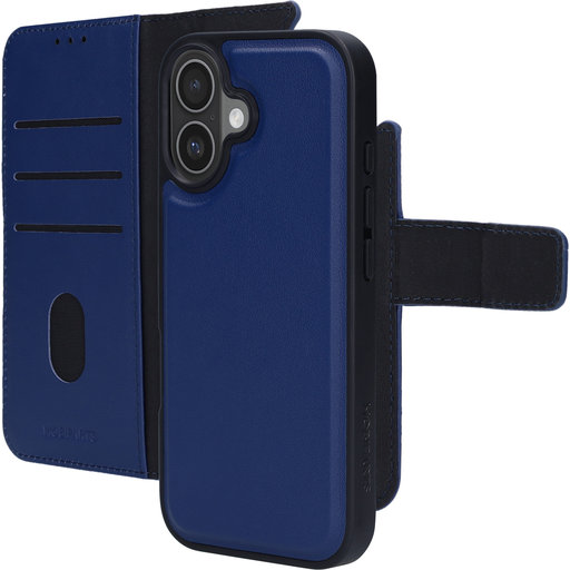 Leather 2 in 1 Wallet Case Apple iPhone 17 Blue