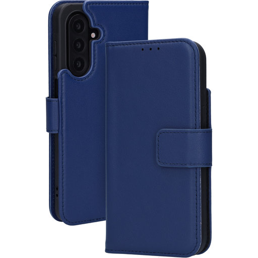 Leather Wallet Case Samsung Galaxy A17 Blue