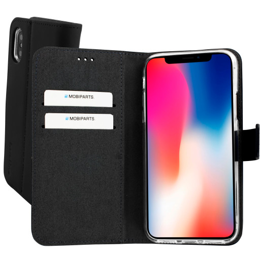 Premium Wallet TPU Case Apple iPhone X/XS Black