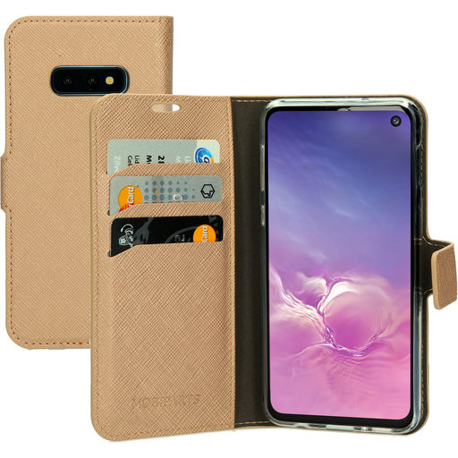 Saffiano Wallet Case Samsung Galaxy S10e  Copper