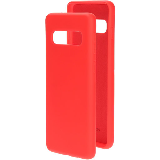 Silicone Cover Samsung Galaxy S10 Scarlet Red