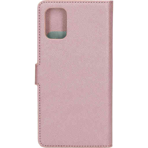 Mobiparts Saffiano Wallet Case Samsung Galaxy A71 (2020) Pink