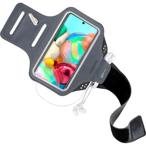 Mobiparts Comfort Fit Sport Armband Samsung Galaxy A71 (2020) Black