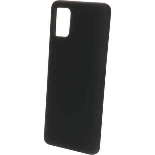 Mobiparts Silicone Cover Samsung Galaxy A51 (2020) Black