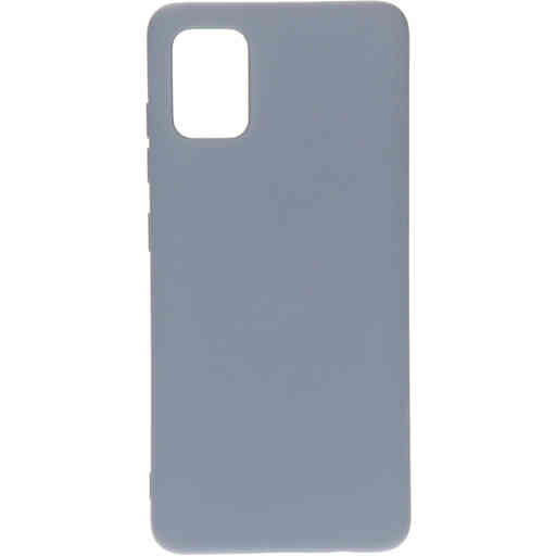 Mobiparts Silicone Cover Samsung Galaxy A51 (2020) Royal Grey