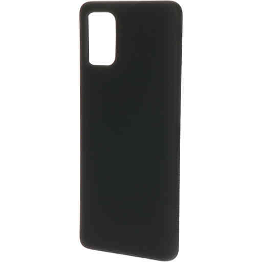 Mobiparts Silicone Cover Samsung Galaxy A71 (2020) Black