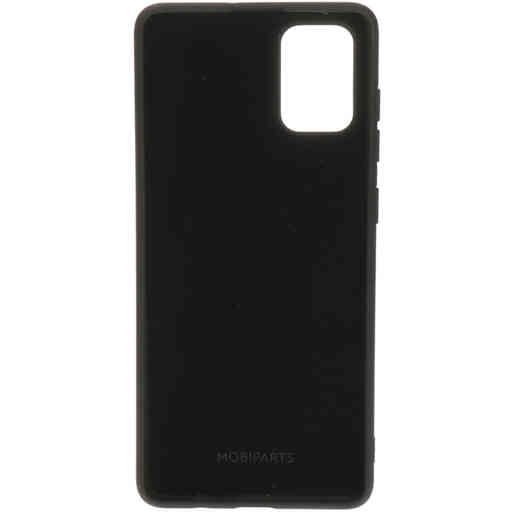Mobiparts Silicone Cover Samsung Galaxy A71 (2020) Black