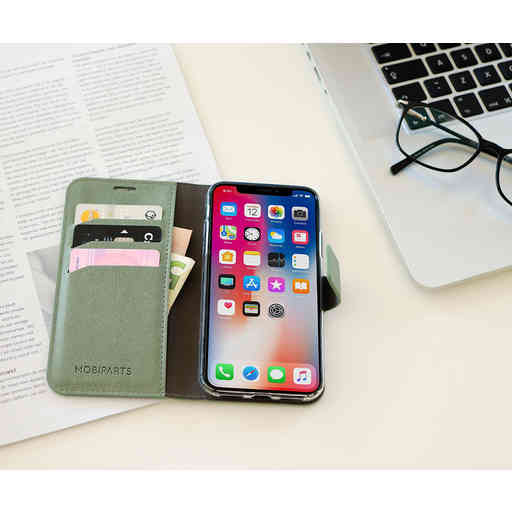 Mobiparts Classic Wallet Case Samsung Galaxy S20 4G/5G Stone Green