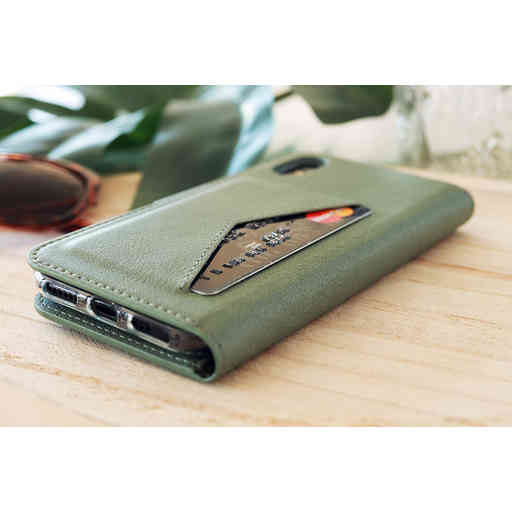 Mobiparts Classic Wallet Case Samsung Galaxy S20 4G/5G Stone Green