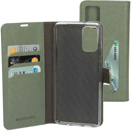 Mobiparts Classic Wallet Case Samsung Galaxy S20 Plus 4G/5G Stone Green