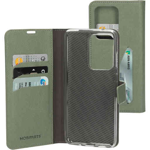 Mobiparts Classic Wallet Case Samsung Galaxy S20 Ultra 4G/5G Stone Green