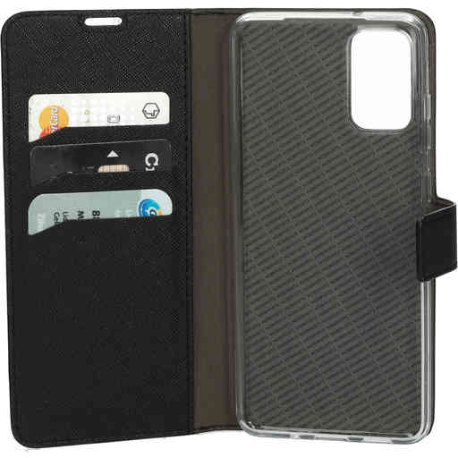Mobiparts Saffiano Wallet Case Samsung Galaxy S20 Plus 4G/5G Black