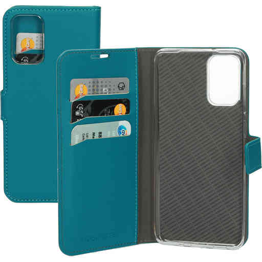 Mobiparts Saffiano Wallet Case Samsung Galaxy S20 Plus 4G/5G Turquoise