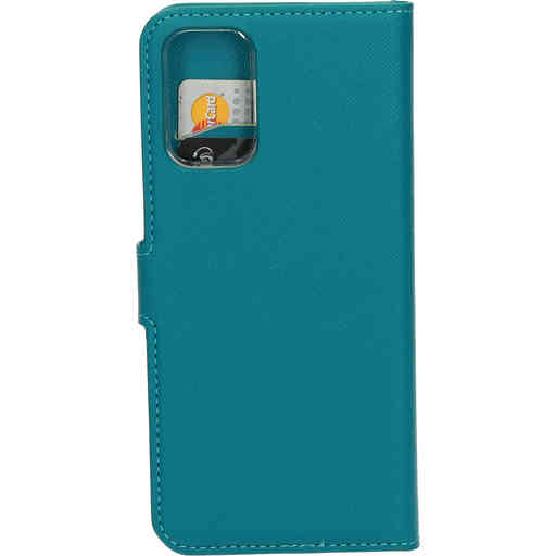 Mobiparts Saffiano Wallet Case Samsung Galaxy S20 Plus 4G/5G Turquoise