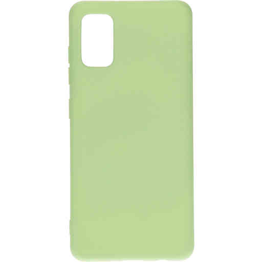 Mobiparts Silicone Cover Samsung Galaxy A41 (2020) Pistache Green