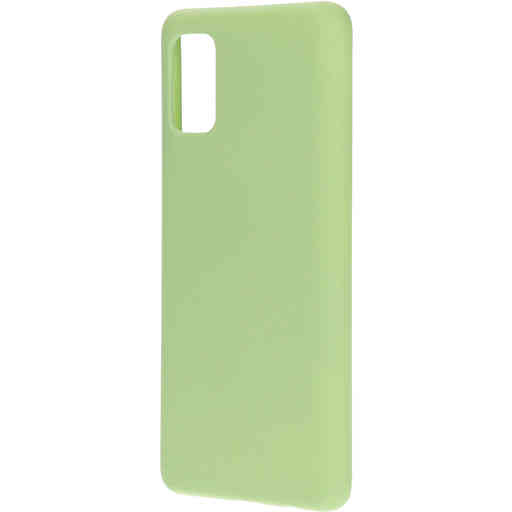 Mobiparts Silicone Cover Samsung Galaxy A41 (2020) Pistache Green