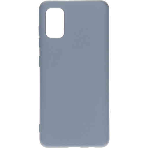 Mobiparts Silicone Cover Samsung Galaxy A41 (2020) Royal Grey