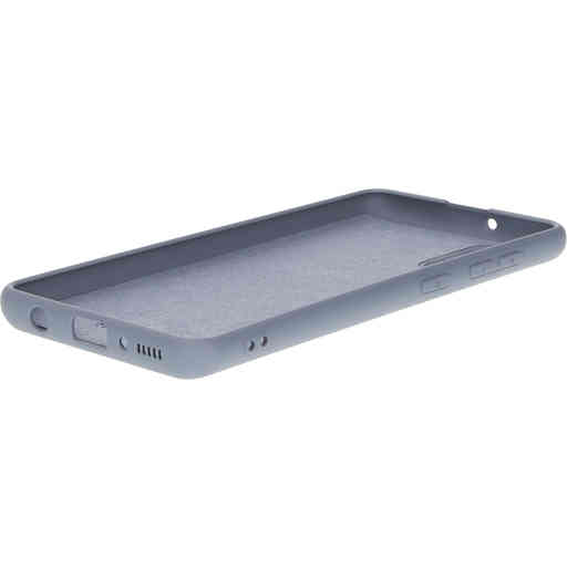 Mobiparts Silicone Cover Samsung Galaxy A41 (2020) Royal Grey