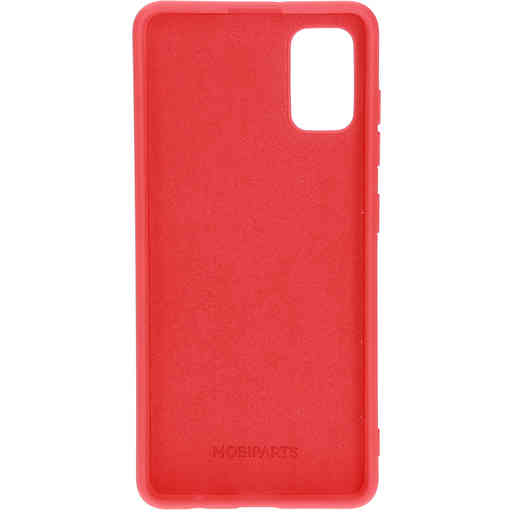 Mobiparts Silicone Cover Samsung Galaxy A41 (2020) Scarlet Red