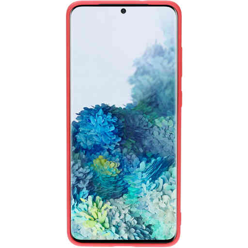 Mobiparts Silicone Cover Samsung Galaxy S20 Plus 4G/5G Scarlet Red