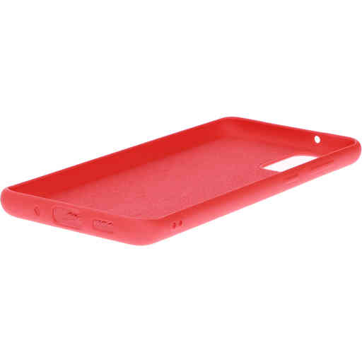 Mobiparts Silicone Cover Samsung Galaxy S20 Plus 4G/5G Scarlet Red