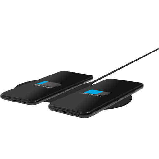 Mobiparts Dual Fast Wireless Charging Pad Black