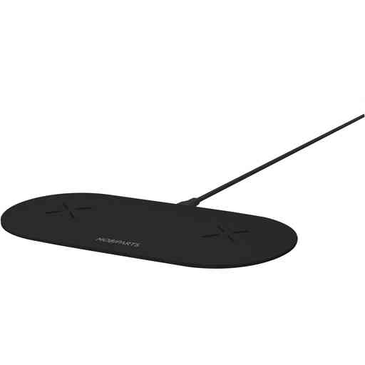 Mobiparts Dual Fast Wireless Charging Pad Black