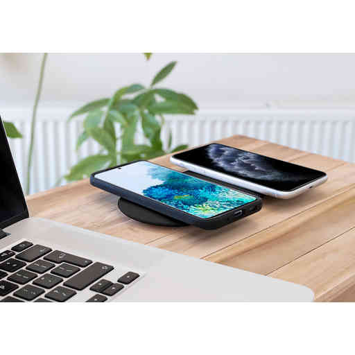 Mobiparts Dual Fast Wireless Charging Pad Black