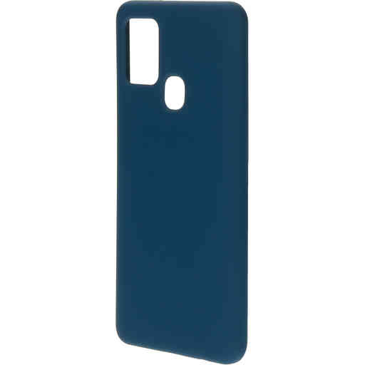 Mobiparts Silicone Cover Samsung Galaxy A21s (2020) Blueberry Blue
