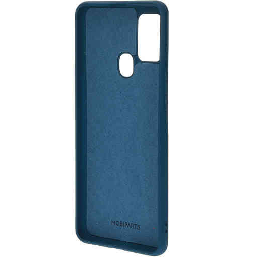 Mobiparts Silicone Cover Samsung Galaxy A21s (2020) Blueberry Blue
