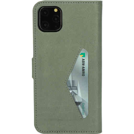 Mobiparts Classic Wallet Case Apple iPhone 11 Pro Max Stone Green