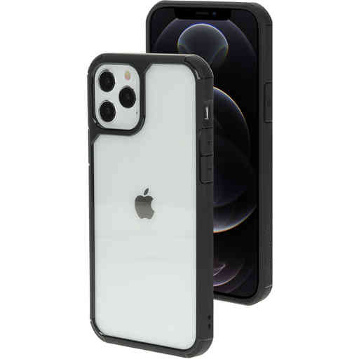 Mobiparts Rugged Clear Case Apple iPhone 12/12 Pro Black (Bulk)