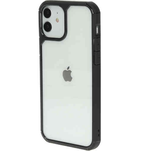 Mobiparts Rugged Clear Case Apple iPhone 12/12 Pro Black (Bulk)