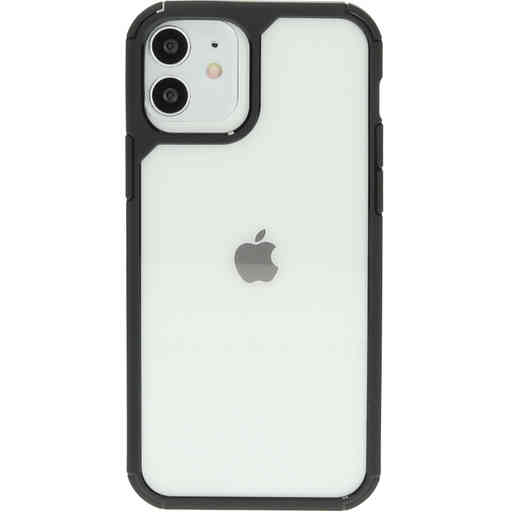 Mobiparts Rugged Clear Case Apple iPhone 12/12 Pro Black (Bulk)