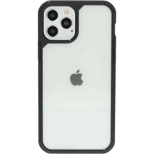 Mobiparts Rugged Clear Case Apple iPhone 12/12 Pro Black (Bulk)