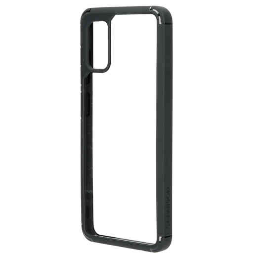 Mobiparts Rugged Clear Case Samsung Galaxy A41 (2020) Black (bulk)
