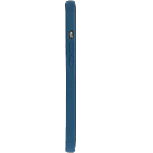 Mobiparts Silicone Cover Apple iPhone 12/12 Pro Blueberry Blue