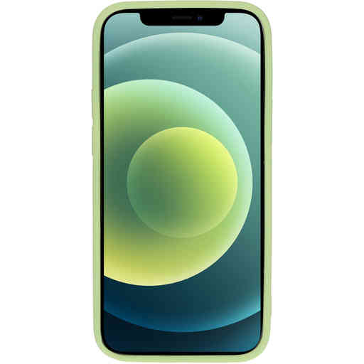 Mobiparts Silicone Cover Apple iPhone 12/12 Pro  Pistache Green