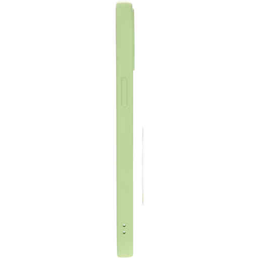 Mobiparts Silicone Cover Apple iPhone 12 Pro Max Pistache Green